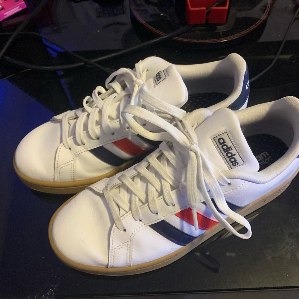 Adidas grand court red,white,blue